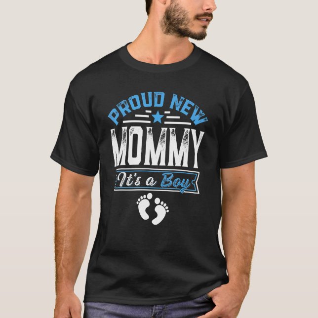 Camiseta Mamães novas e orgulhosas da família é uma revelaç (Frente)