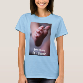 Camiseta Mamães Orgulhosas de um Preemie
