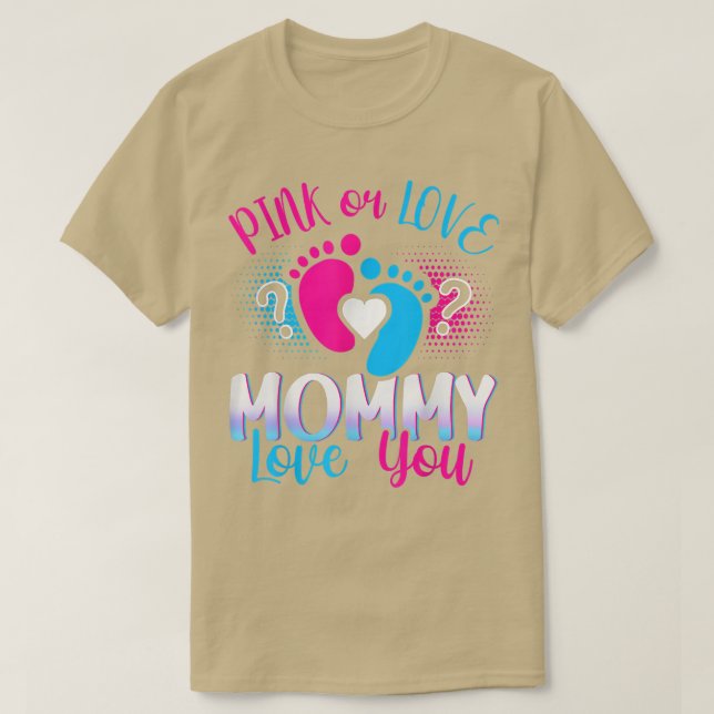 Camiseta Mamães Rosa Ou Azul Te Ama, Querida, Revolução De  (Frente do Design)