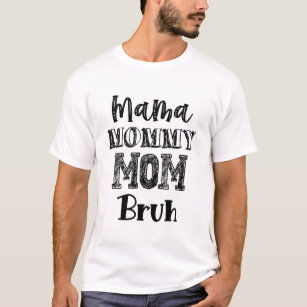 Camiseta Maman Maman Bruh Rétro