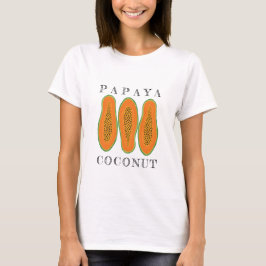 Camiseta Mamão Suculento Coco