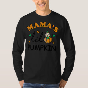 Camiseta Mamas Lil Pumpkin Halloween Matando Família Por G