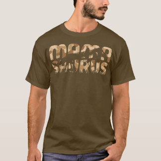 Camiseta Mamasauro Dinossauro Esqueleto Camo Mama Saurus Mo