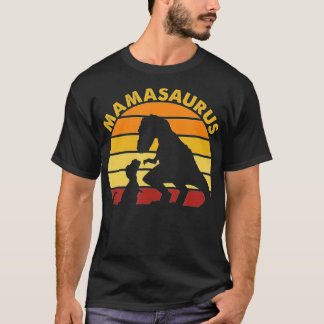 Camiseta Mamasauro T Rex Mãe Dinossauro Mama Saurus Mami