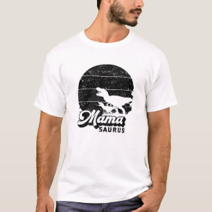 Camiseta Mamasaurus Dino Mama Dinossaur Família Mama Dino M