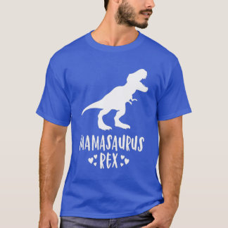 Camiseta Mamasaurus Dinossaur Rex Dia Mãe Para A Mãe Dar M