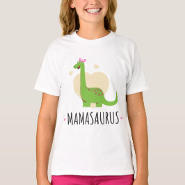 Camiseta Mamasaurus Dinossauro Engraçado – Presente Doce pa