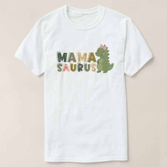 Camiseta mamasaurus l Papasaurus  (Frente do Design)