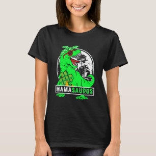 Camiseta Mamasaurus rex Dinossauro Mamãe Saurus St Patricks