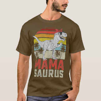 Camiseta Mamasaurus T Rex Dinosaur Mama Saurus Family Match