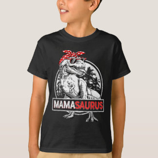Camiseta Mamasaurus T Rex Dinossauro Divertido Mama Saurus