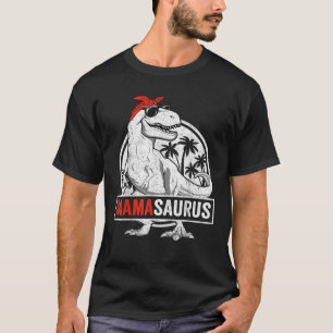 Camiseta Mamasaurus T Rex Dinossauro Mamãe Saurus Família C
