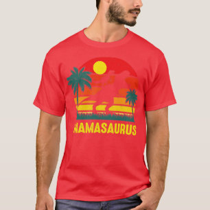 Camiseta Mamasaurus Vintage Pai Dinossauro