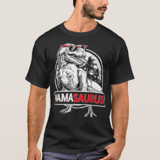 Camiseta Mamasaurusrex Mama Saurus Dinossaur Mulheres Mã
