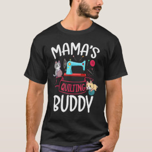 Camiseta Mamau2019s Filtro Buddy Cat Mãe S