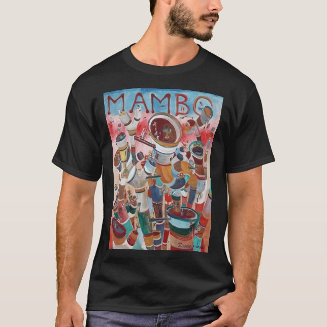Camiseta Mambo engraçado (Frente)
