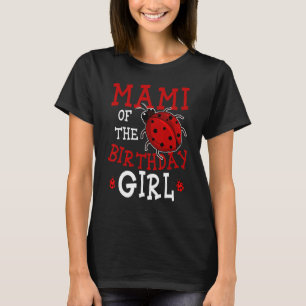 Camiseta Mami Da Menina De Aniversário Celeb Do Bday Party