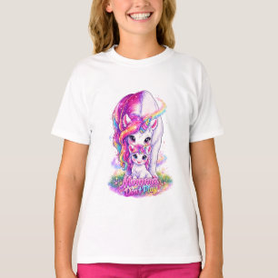 Camiseta Mamma Não Brinca – Amor de Unicórnio Mágico