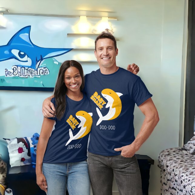 Camiseta Mamma Shark (Criador carregado)