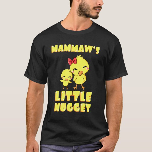 Camiseta Mammaws Pequeno Dia de as mães de Avó de Galinha N (Frente)