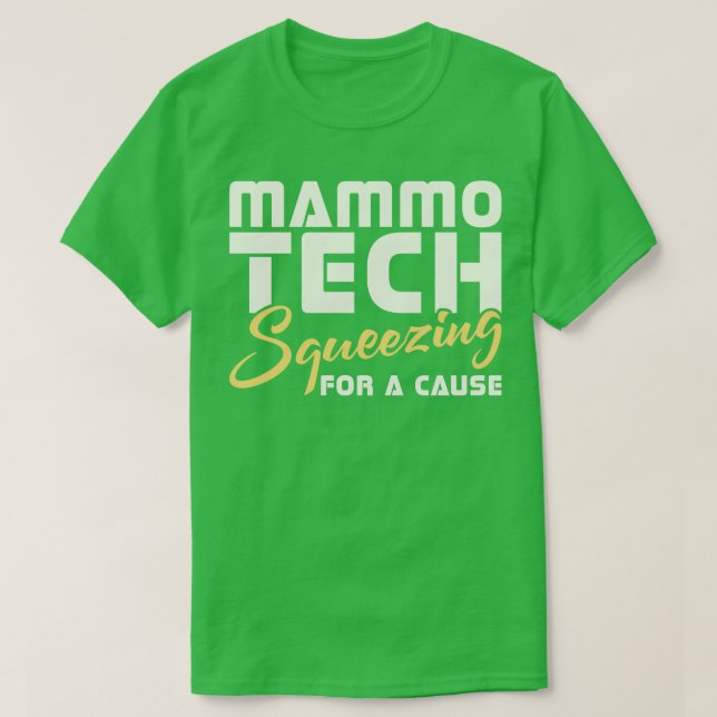 Camiseta Mammo Tech Apertando Por Uma Causa (Frente do Design)