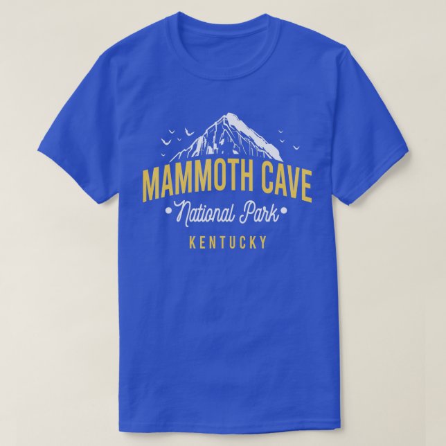 Camiseta Mammoth Cave National Park Bats  (Frente do Design)