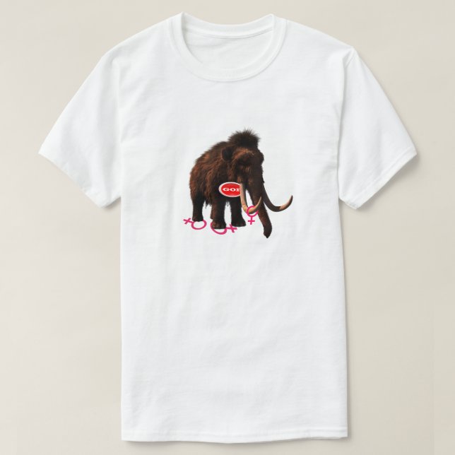 Camiseta Mammoth GOPs New Mascot T-Shirt (Frente do Design)