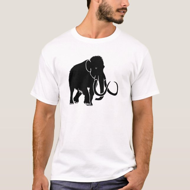 Camiseta mammut mammoth eiszeit ice age steinzeit elephant (Frente)