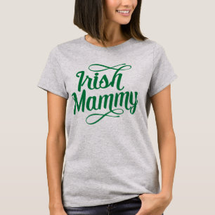Camiseta Mammy irlandês, mamã irlandesa, t-shirt
