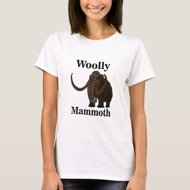 Camiseta Mamute Lanoso  (Frente)