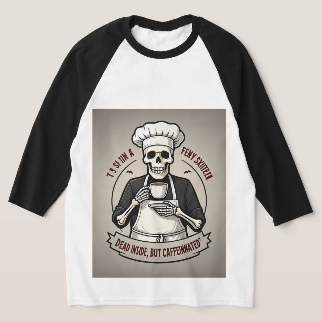 Camiseta Man Blach e wight Tshart (Postura )