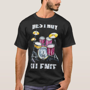 Camiseta Man Drums Destrui Silêncio