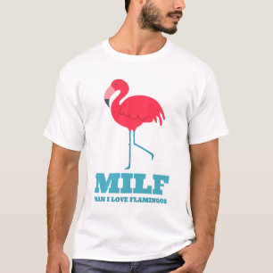 Camiseta Man I Love Flamingos