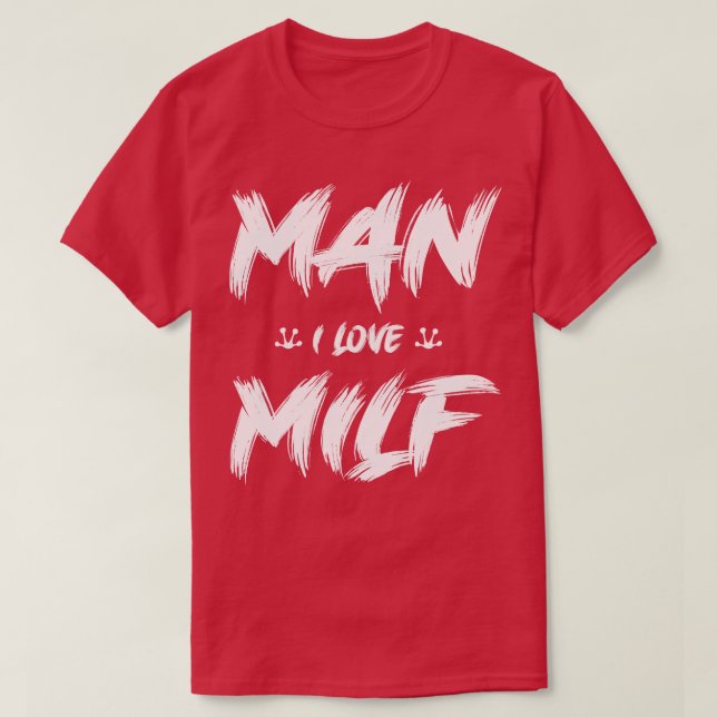 Camiseta Man I Love Sapo White Text (Frente do Design)