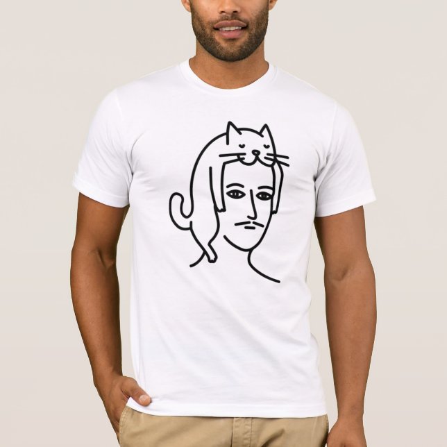 Camiseta Man in Cat Hat  (Frente)