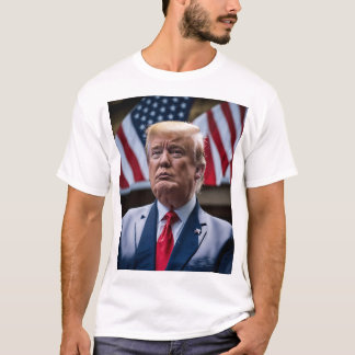 CAMISETA MAN_MANUAL LEADER DONALDTRUMP T-SHIRT PARA MENS