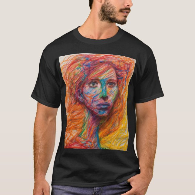 CAMISETA MAN_MANUAL PENCIL ART-SHIRT (Frente)