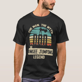 Camiseta Man Myth Legend Pai Bungeing
