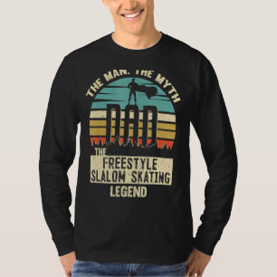 Camiseta Man Myth Legend Pai Estilo livre skate