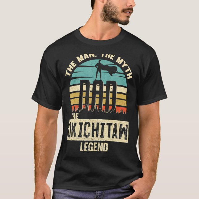 Camiseta Man Myth Legend Pai Okichitaw (Frente)