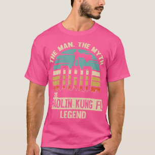 Camiseta Man Myth Pai da Lenda Shaolin Kung Fu