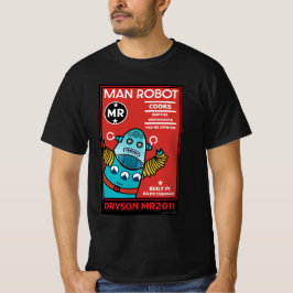 Camiseta Man Robot O Homem Perfeito