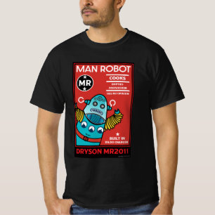 Camiseta Man Robot O Homem Perfeito