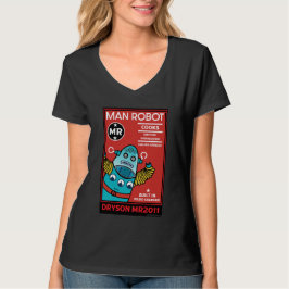 Camiseta Man Robot O Homem Perfeito