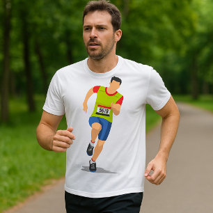 Camiseta Man Running Mens T-Shirt