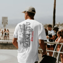 camiseta MANA ATUA light - desenho traseiro