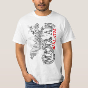 Camiseta Mana Atua - Poder dos deuses - branco