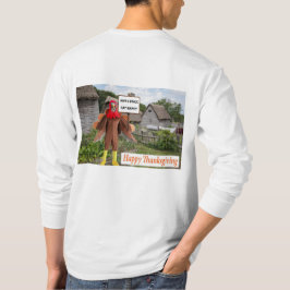 Camiseta Mana, manga o tee. Feliz Dia de Ação de Graças.