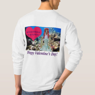 Camiseta Mana, manga o tee. Feliz dia de os namorados.