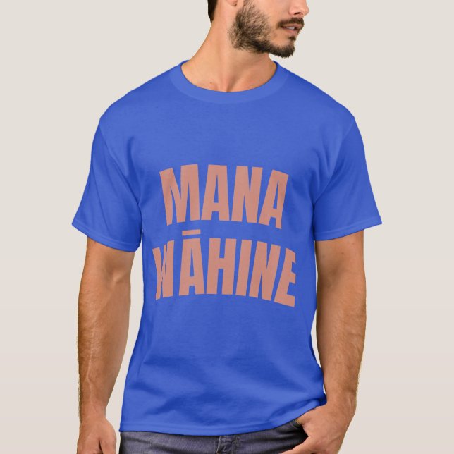 Camiseta mana whine garota chefe mulheres poder havaí (Frente)